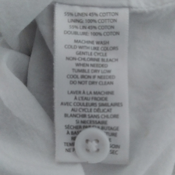 BEACHLUNCHLOUNGE | Alina white with blue stripes tank dress/shift dress - Picture 6 of 6